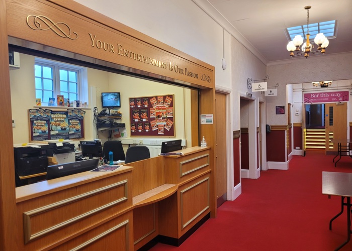 The Box Office at Manor Pavilion Theatre